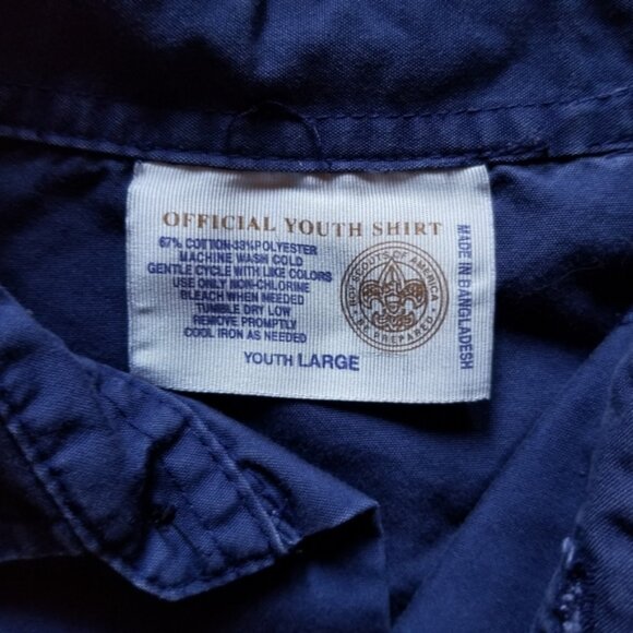 BSA official cub scout uniform shirt - Picture 7 of 7